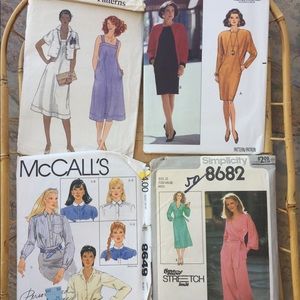 Set of Vintage Patterns